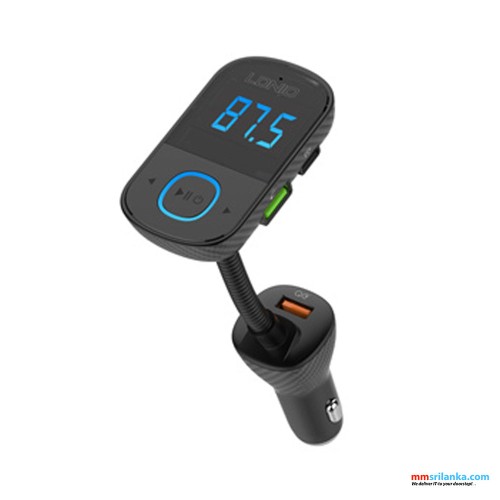 LDNIO C705Q 43W Car charger bluetooth 5.0 player (6M)